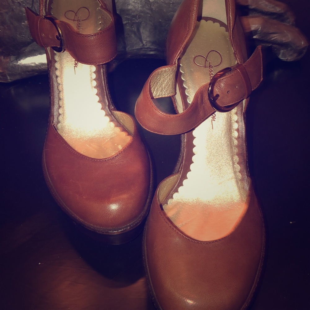 Jessica Simpson wedges